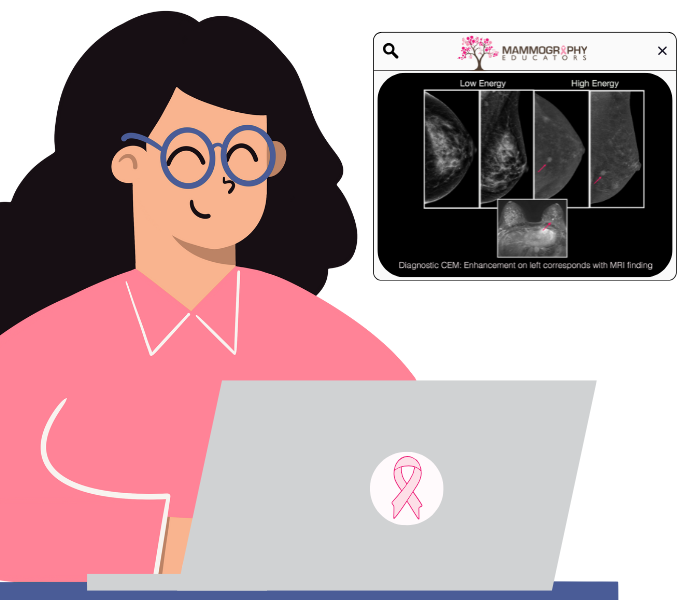 MRI or CEM Biopsy Secret Mammography Positioning Guidebook
